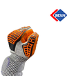 دستکش ضد ضربه و ضد ارتعاش برند safety سیفتی Anti-shock and anti-vibration gloves