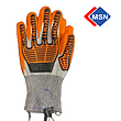 دستکش ضد ضربه و ضد ارتعاش برند safety سیفتی Anti-shock and anti-vibration gloves