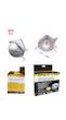 ماسک آلودگی هوا و گردوغبار آلاینده ریز گرد ماسک آپولو 6 عددی مدل APOLO N95 8636 از جمله ماسک های سوپاپدار  FFP3  فیلتراسیون برای ماسک های تنفسی گرد و غبار می باشد.  این ماسک طراحی ویژه‌ای داشته و از عملکرد مناسبی برخوردار است. این محصول از سه بخش اصلی تشکیل شده است که در کنار یکدیگر مانع از ورود ذرات ریز گردوغبار و محافظت از سیستم تنفسی می‌گردد.APOLO N95  این مجهز به یک عدد سوپاپ بوده که هوای بازدم از آن خارج می شود و جریان هوای تنفسی به راحتی صورت می پذیرد.  این ماسک سوپاپدار مجهزبه کش با چهار نقطه اتصال بوده که به راحتی بر روی صورت فیکس گشته و قسمت بینی و دهان را می پوشاند و در شرایط مواجهه با آلودگی دیگر اجزا صورت باید توسط تجهیزات ایمنی مناسبی پوشش داده شوند.  بدنه این ماسک تنفسی از چندین لایه پارچه ای تشکیل شده که هوا از آن عبور و از طریق سوپاپ خارج می گردد.  این ماسک از  سبک وزن بوده که با وزنی حدود 37 گرم به راحتی قابل استفاده بر روی صورت در مدت زمان طولانی می باشد.  این محصول مطابق با استاندارد های اروپا بوده و دارای تاییدیه EN 149:2010 می باشد.  این ماسک مناسب جهت مصارف عمومی , پزشکی , بیمارستانی , نجاری , جوشکاری , تراشکاری , ساختمان سازی و … می باشد