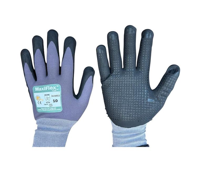 دستکش خالدار مکسی کات تمام مواد1/2 Maxiflexi Endurance Dotted Gloves – All Materials 1/2 دستکش کار یا دستکش ایمنی 