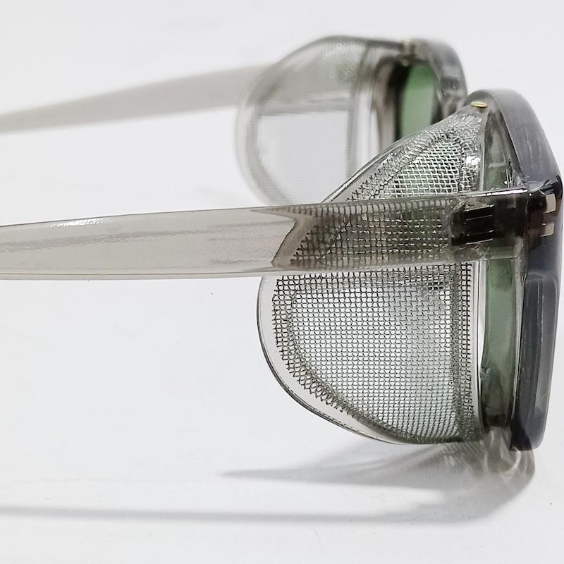 عینک ایمنی مدل 757 PO از نوع بغل‌توری فلزی ضد خش و بخار