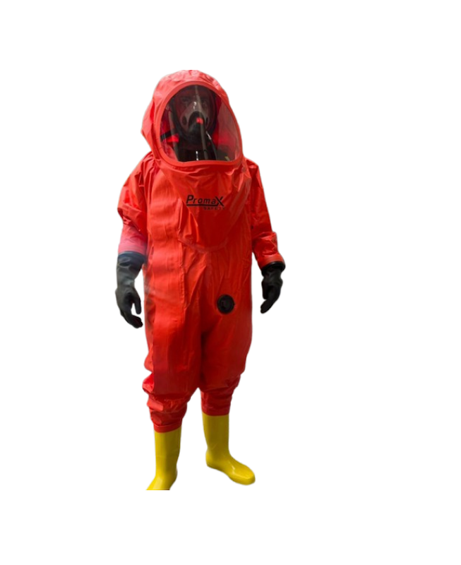 لباس ضد گاز, PROMAX, کاورال شیمیایی, لباس محافظ شیمیایی, Type 3, Type 4, Type 5, EN 943, خرید لباس ضد گاز