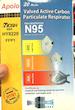 ماسک 8222 FFP2 APOLO ضد آلودگی هوا و آلاینده‌ها بهترین ماسک 8222 FFP2 APOLO برترین ماسک دست اول جعبه ۱۲ عددی