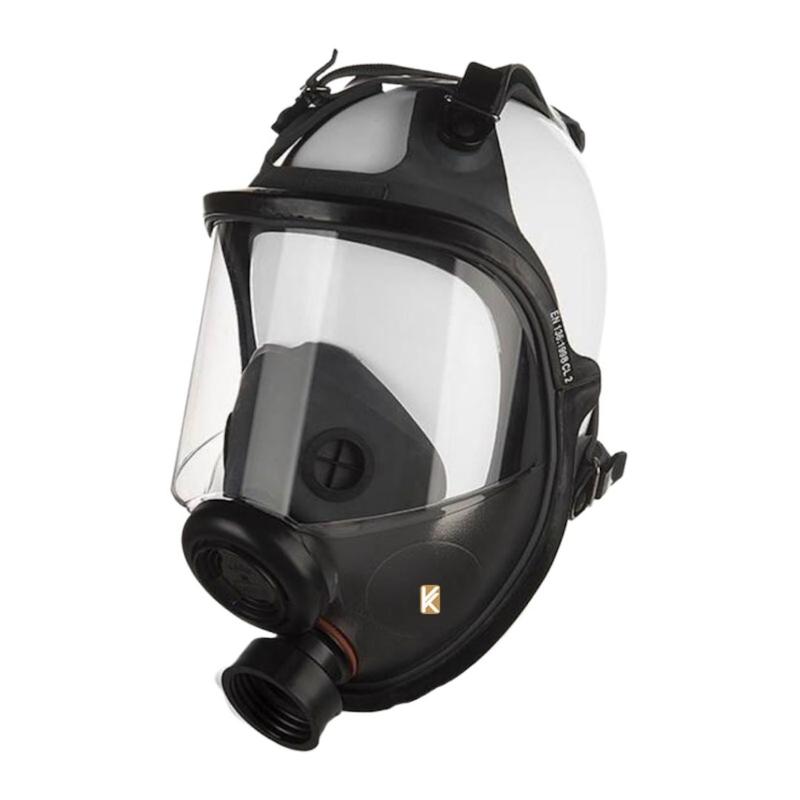 ماسک تمام صورت هانیول تک فیلتر Honeywell مدل 5400 (اصلی) ساختار پلیمری با کیفیت بالا، لنز ضدخش، استاندارد NIOSH و سازگاری با فیلترهای P100، A2، B2، K2، OV، Multi-Gas