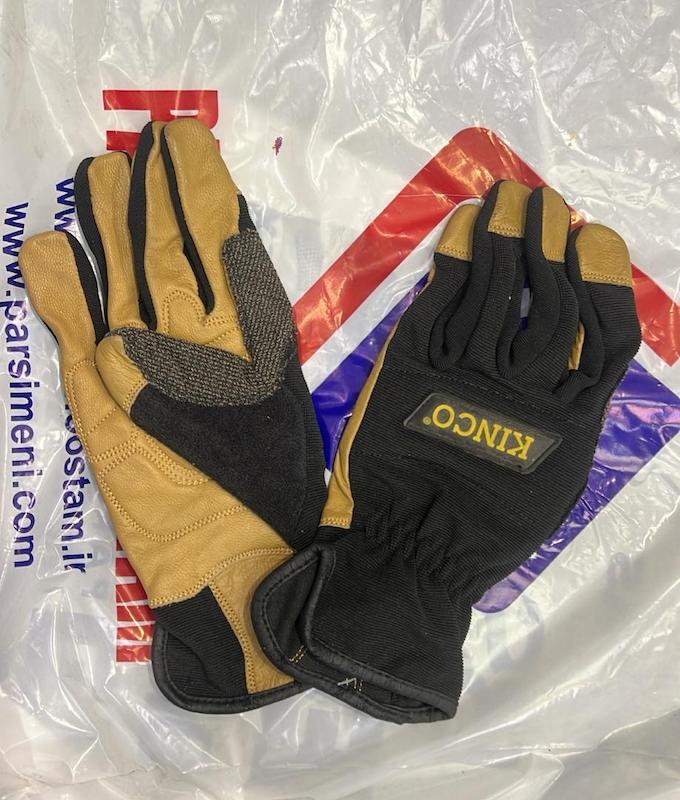 دستکش‌ KINCO  ضدارتعاش (AntiVibration / AntiShock)، که معمولاً برای کار با ابزارهای لرزشی طراحی می‌شوند، می‌توانند برای کوهنوردی سخت یا کار در ارتفاع هم مفید باشند به‌ویژه اگر همراه ابزارهای دستی کار