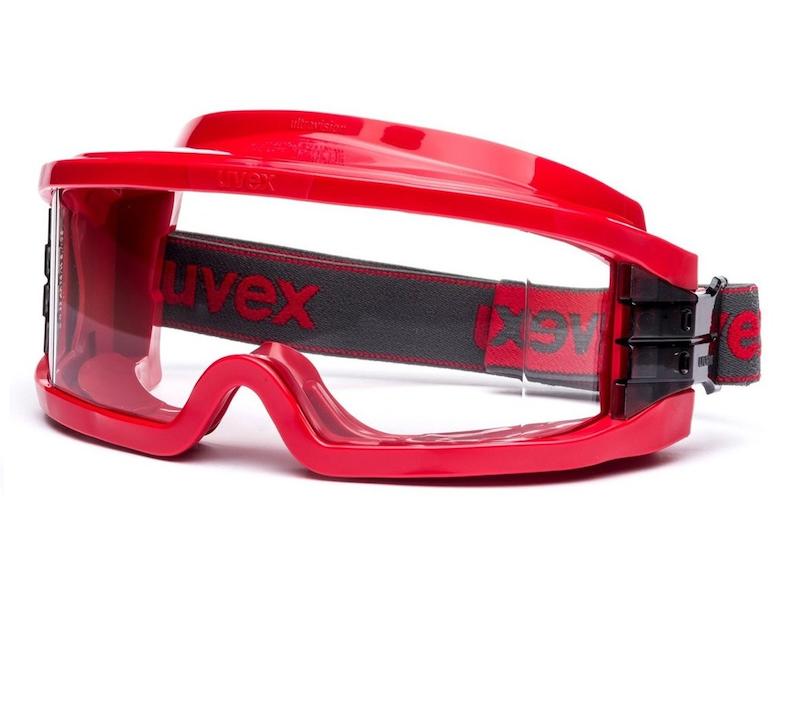 عینک ایمنی یووکس Ultravision 9301633/ محاف از چشم در برابر اسید، بخار و مه گرفتگی