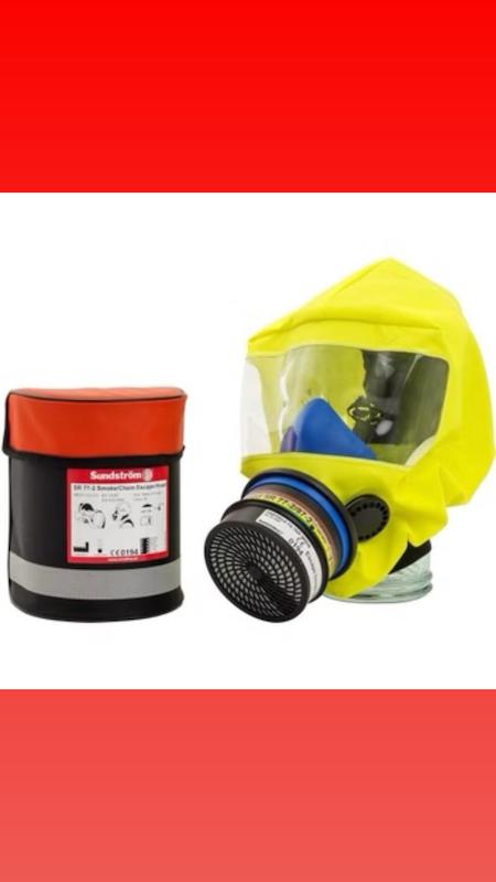 ماسک شیمیایی تمام صورت کلاهی شیلدار با فیلتر سرخود ۶ حالته لهستانی beasat مدل NS09MFT8