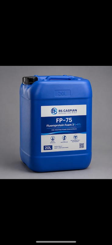 فوم فلوئوروپروتئینی FP-75 وپروتئینی FP-75 کاسپین 6% و 3% کف آتش نشانی فلوئوروپروتین ویژه خود را با نام تجاری FP-75