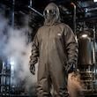 لباس ضد روغن و ضد آب یکسره چکمه‌دار | کلاه‌دار ماناپا Coverall with Boots