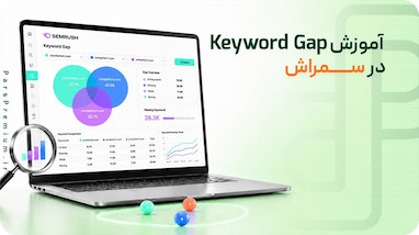 آموزش Keyword Gap در سمراش؛ پیدا کردن کلمات کلیدی رقبا