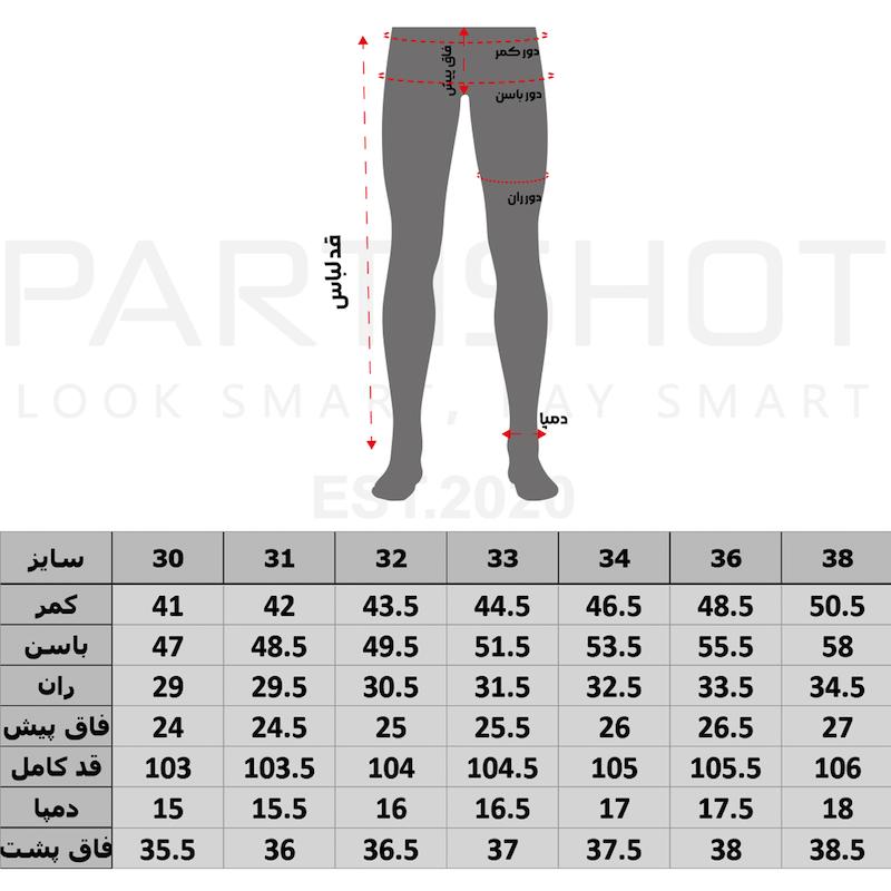 شلوار جین اسلیم مردانه |  5101142379