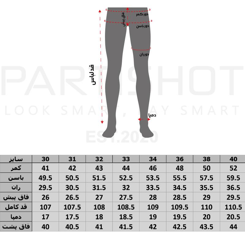 شلوار جین راسته اسلیم مردانه | 5101151223