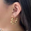 گوشواره میخی زارا طرح‌ حلقه ای 😍✨