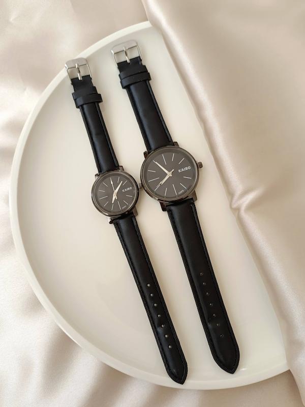 ست ساعت بند چرم 