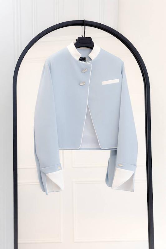 کراپ کت blue
