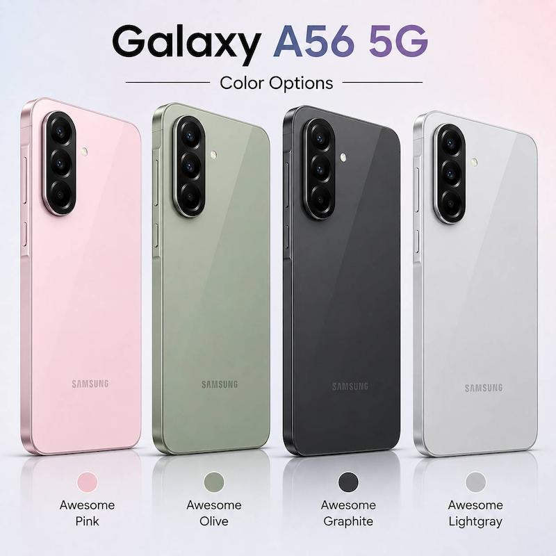 گوشی موبایل Samsung Galaxy A56 5G