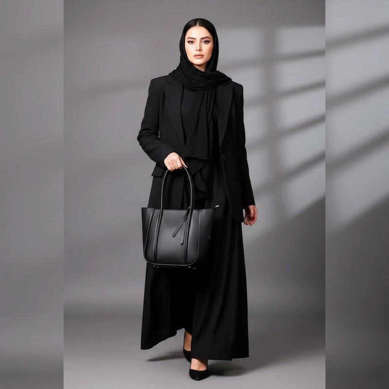 کیف زنانه سطلی مدل خاتون
