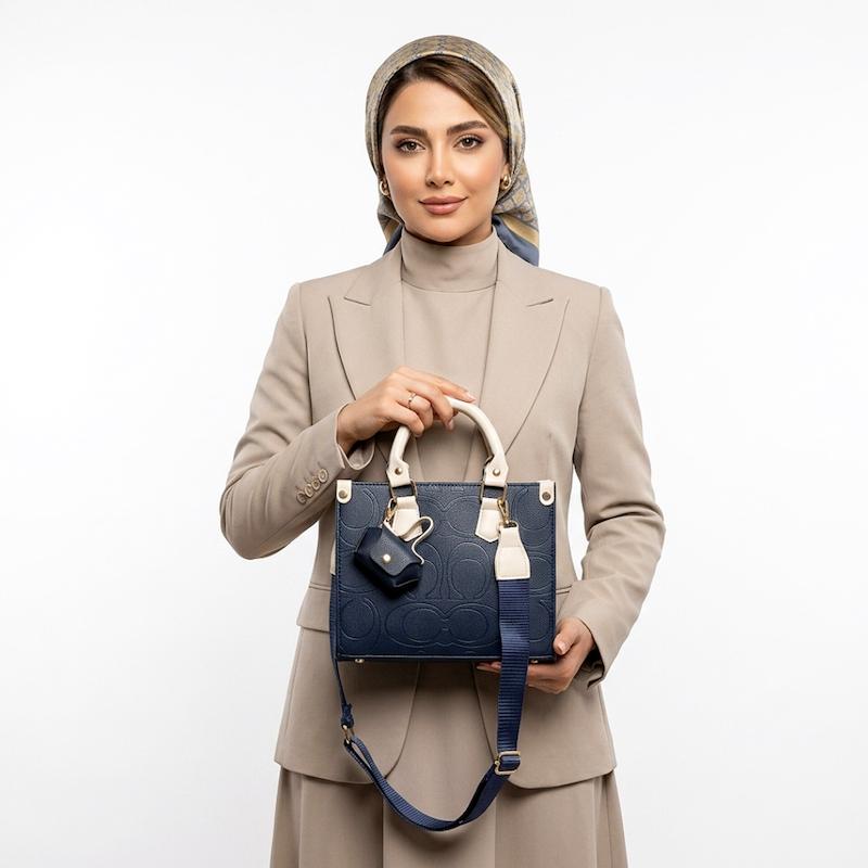 کیف دستی و رو دوشی مدل امورگا طرح Coach