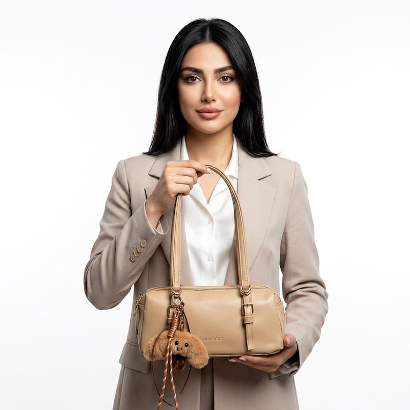 کیف زنانه مدل بیانکا طرح Mango 