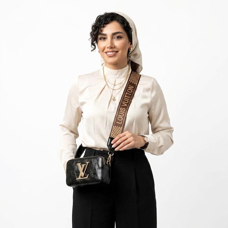 کیف دوشی مدل نفس طرح Louis Vuitton