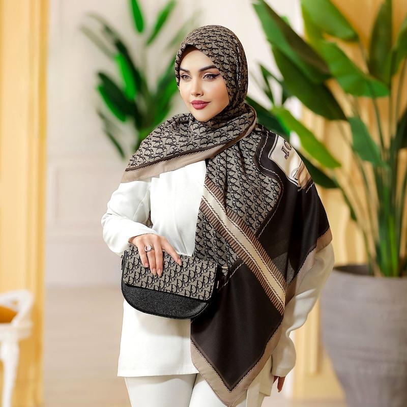 ست کیف و روسری مدل فرانک طرح لویدور