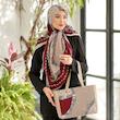 ست کیف و روسری مدل پوران طرح گوچی