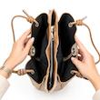 کیف جادار مدل آدلینا طرح کجراه