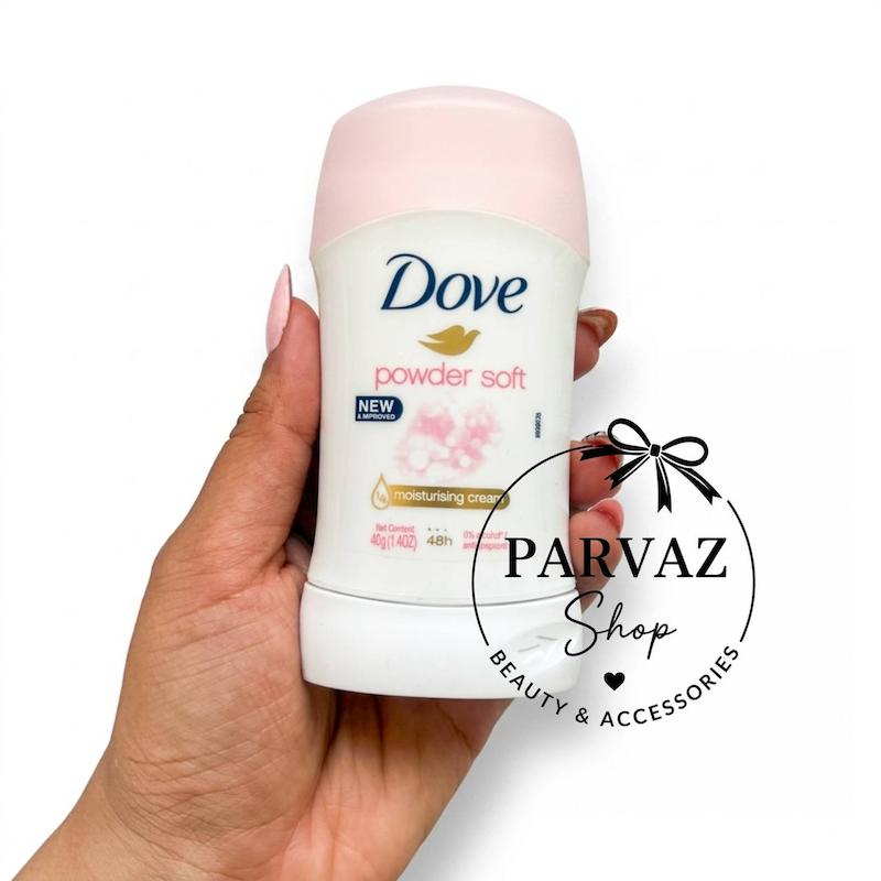 ضدتعریق استیکی داو Powder Soft حجم۴۰گرم رایحه پودری و لطیف