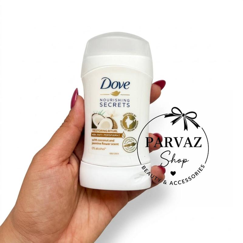 ضدتعریق استیکی داو Nourishing Secrets مدل Restoring Ritual نارگیل و یاس ۴۰ گرم