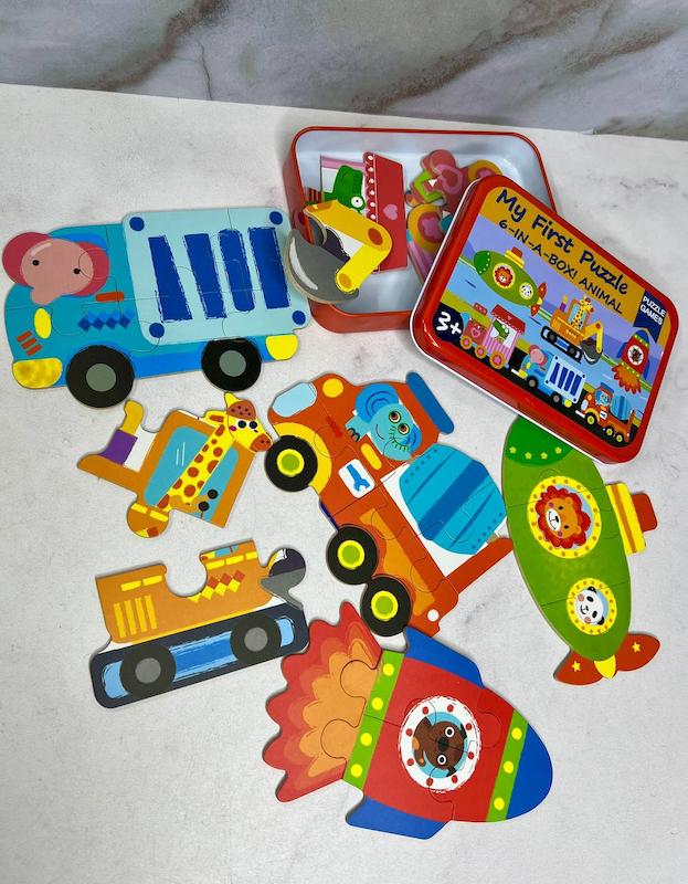 پازل جعبه فلزی ۶ در ۱ کد 0927