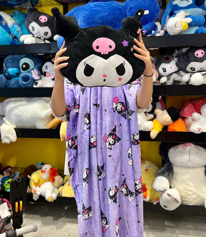 عروسک کله کرومی و کله ملودی پتو دار کد2342