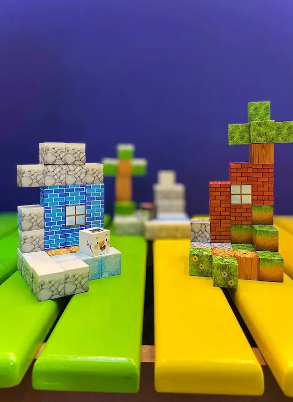 لگو ماینکرافت مگنتی ۶۰ و ۵۳ و ۳۲ و ۲۵ قطعه