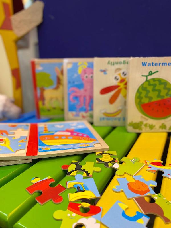 پازل کتابی چوبی دانه ریز و درشت  0479