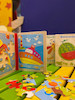 پازل کتابی چوبی دانه ریز و درشت ( کد 0497)