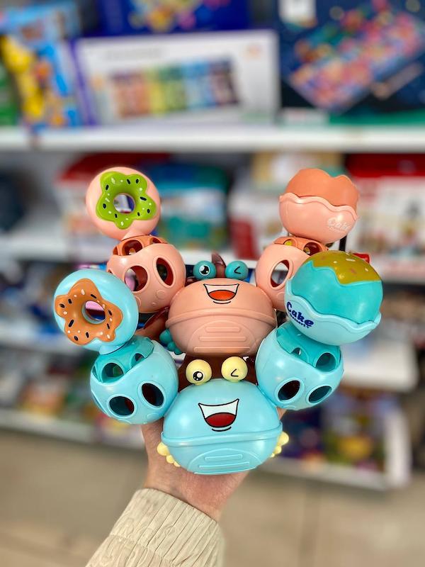 بیزی بال خرچنگ و قورباغه کد 1043_1044