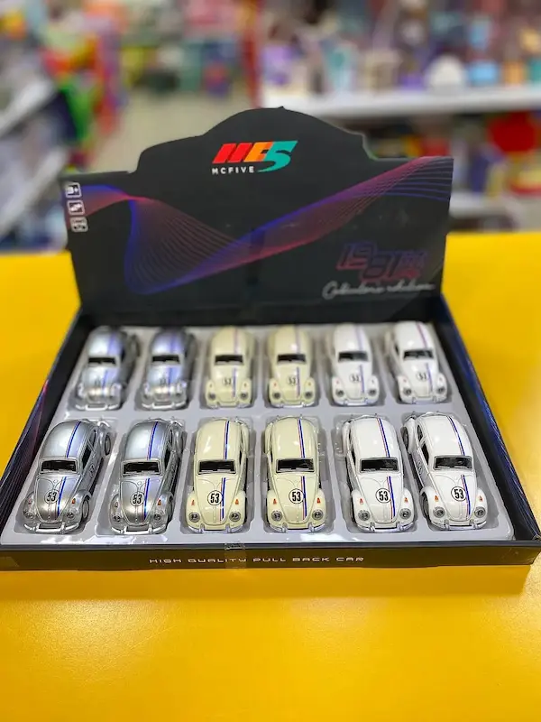 اسباب بازی ماشین فلزی عقب کش فولکوس کد 2540