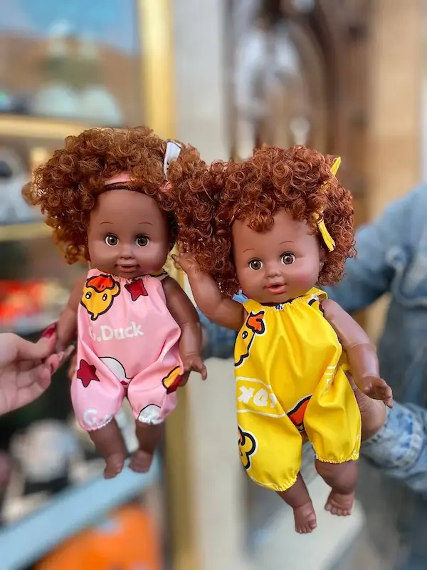 عروسک سیاه پوست متوسط کد 2178