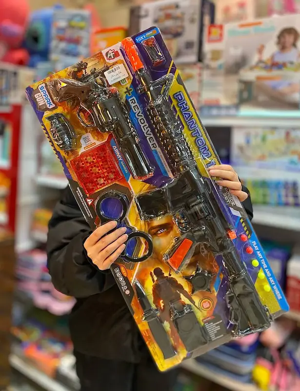 اسباب بازی پک لوازم پلیس با تفنگ کد 0160