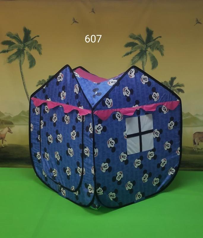 چادر کلبه کودک شمعی زیپ دار کد 1022