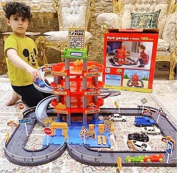 اسباب بازی پارکینگ غول پیکر 4 طبقه