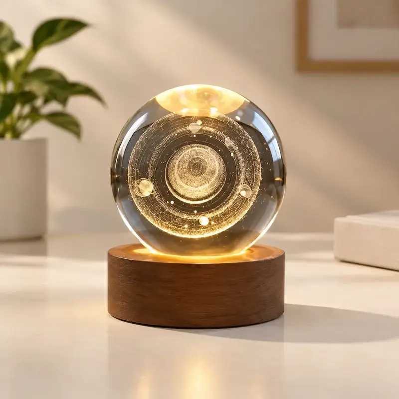 گوی شیشه ای قطر 6 سانت کد 3572 