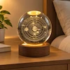 گوی شیشه ای قطر 8 سانت کد 4591