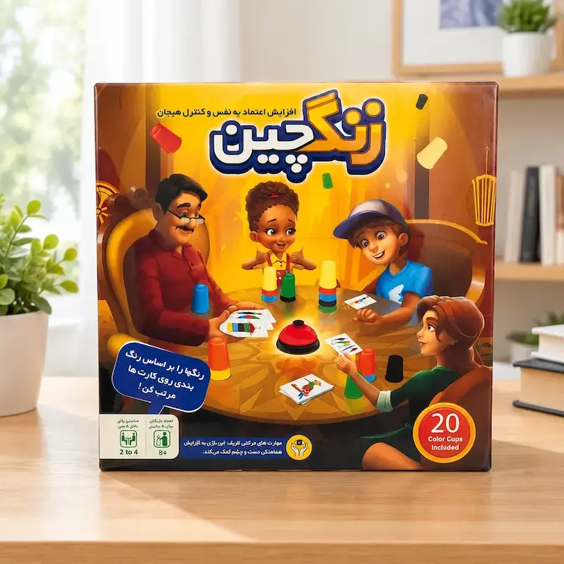 بازی فکری مدل زنگ چین کد 1860