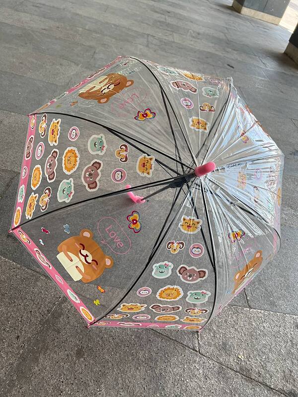 چتر کودک شیشه‌ای لاکچری