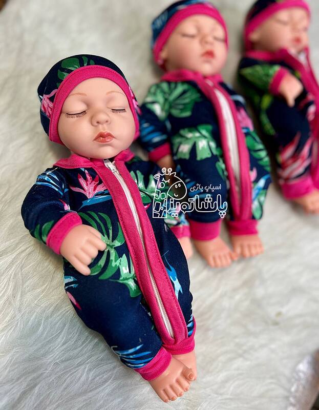 عروسک نوزاد سیلیکونی