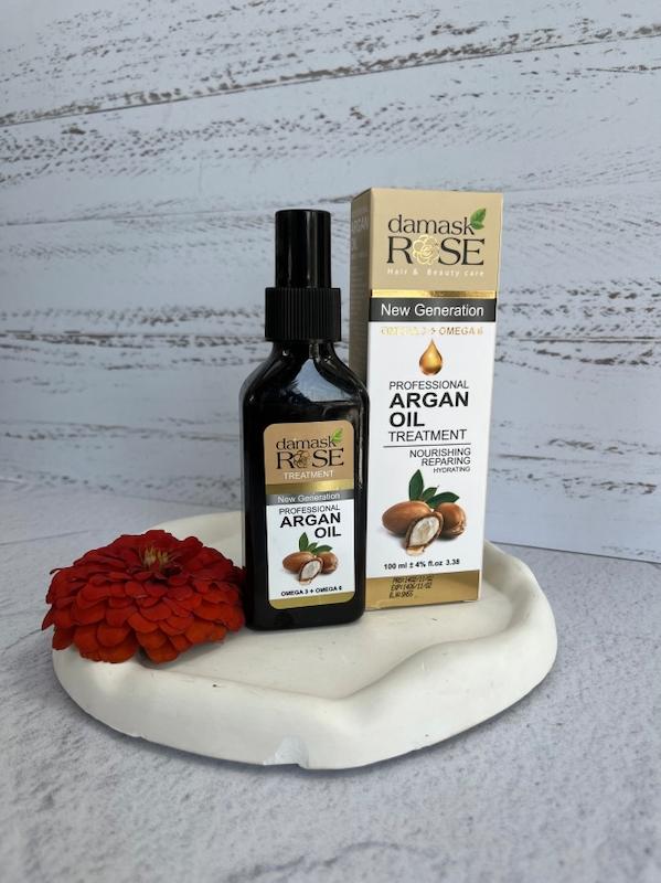 روغن آرگان داماسک رز 