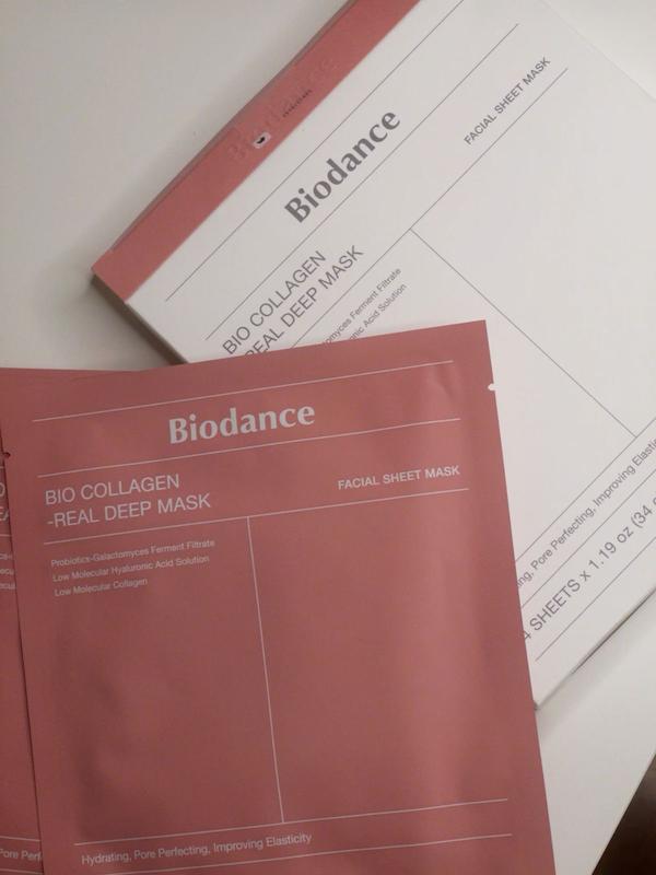 ماسک صورت کلاژن بایودنس حاوی 4 ورق