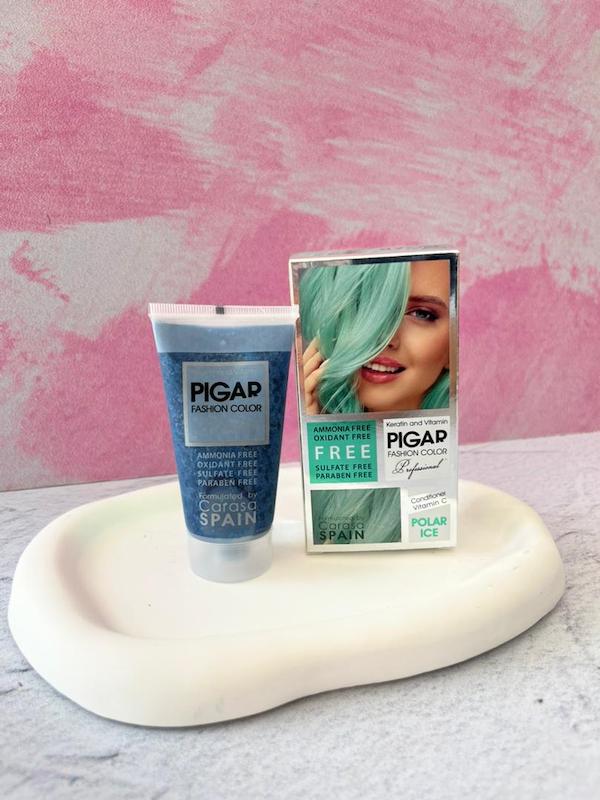 رنگساژ ژله ای فانتزی پیگار PIGAR (رنگ POLAR ICE یخی قطبی)