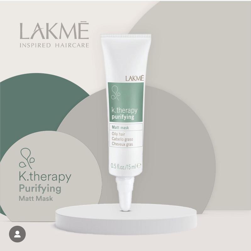 لاکمه ژل ماسک مات کننده و پاک کننده موهای چرب