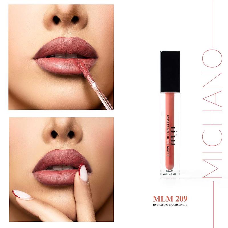 میچانو رژلب مایع مات شماره(۲۰۹) michano 
